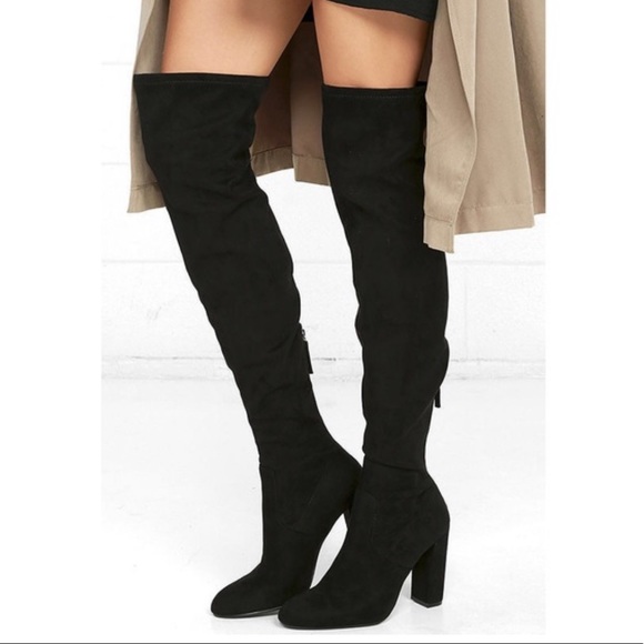 Steve Madden Shoes - Emotions Suede Thigh Boots